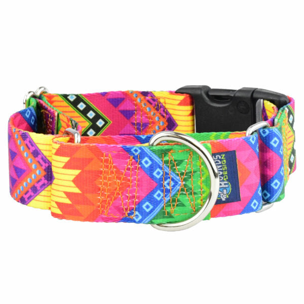 BFF (Best Friends Forever) Buckle Martingale Dog Collar – EarthStyle-Pet Collars & Leashes-BIG FRENCHIES-2 Hounds Design