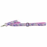 Hydrangea Velvet Dog Leash