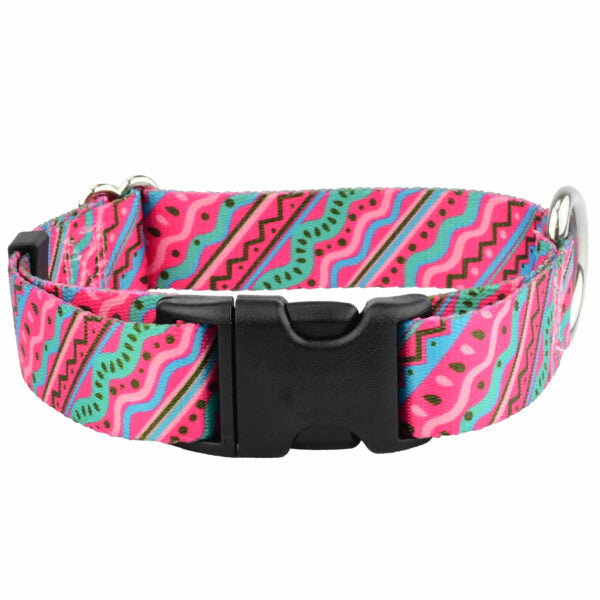 1980’s Dog Collar – EarthStyle-Pet Collars & Leashes-BIG FRENCHIES-2 Hounds Design