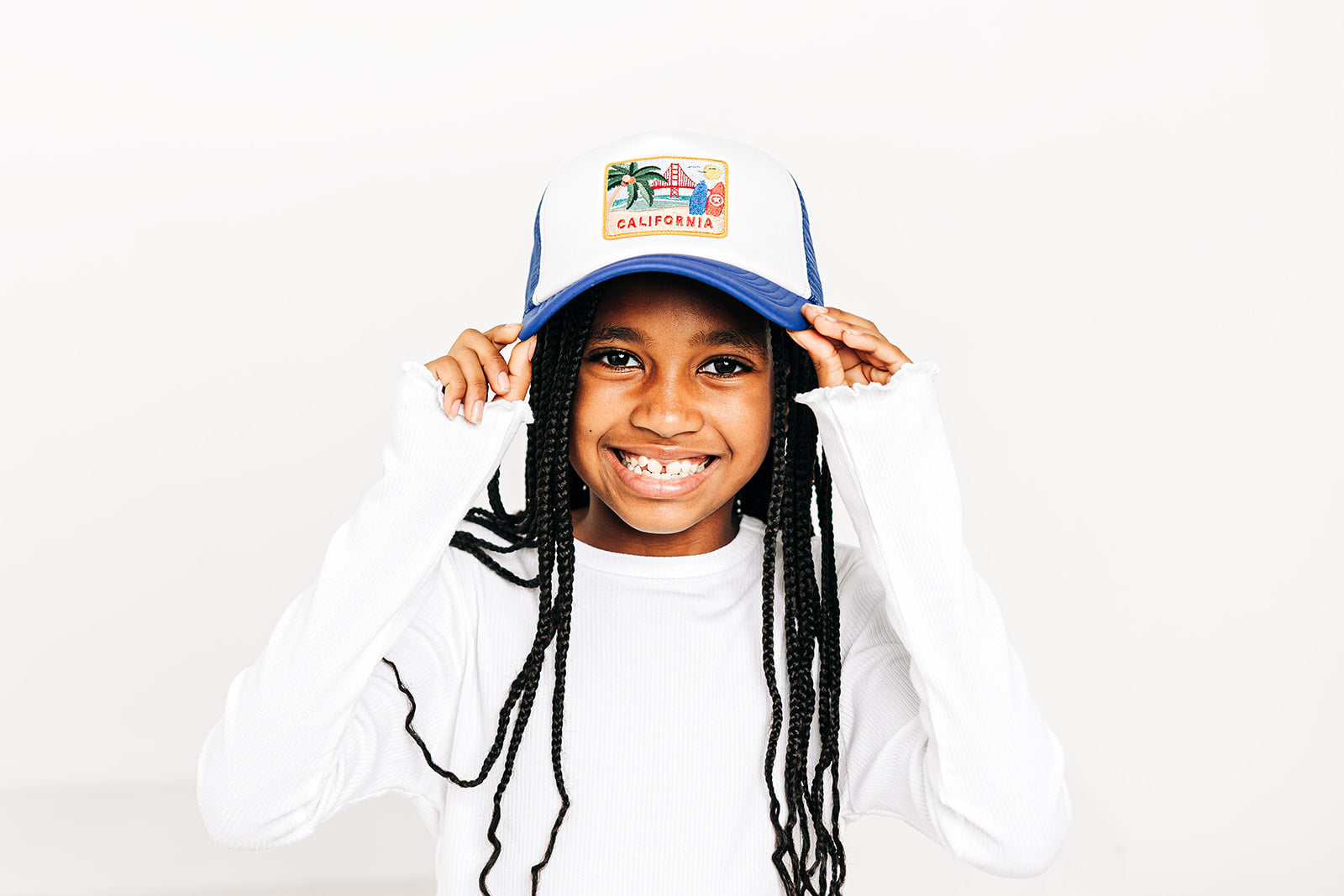 California Postcard Trucker Hat - BIG FRENCHIES