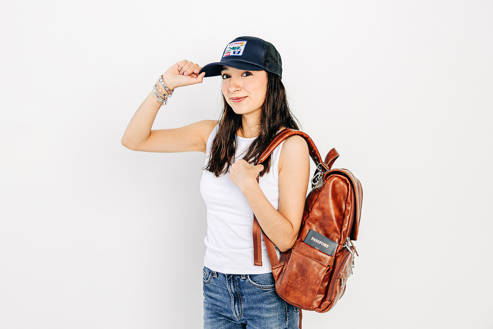 Colorado Postcard Trucker Hat - BIG FRENCHIES