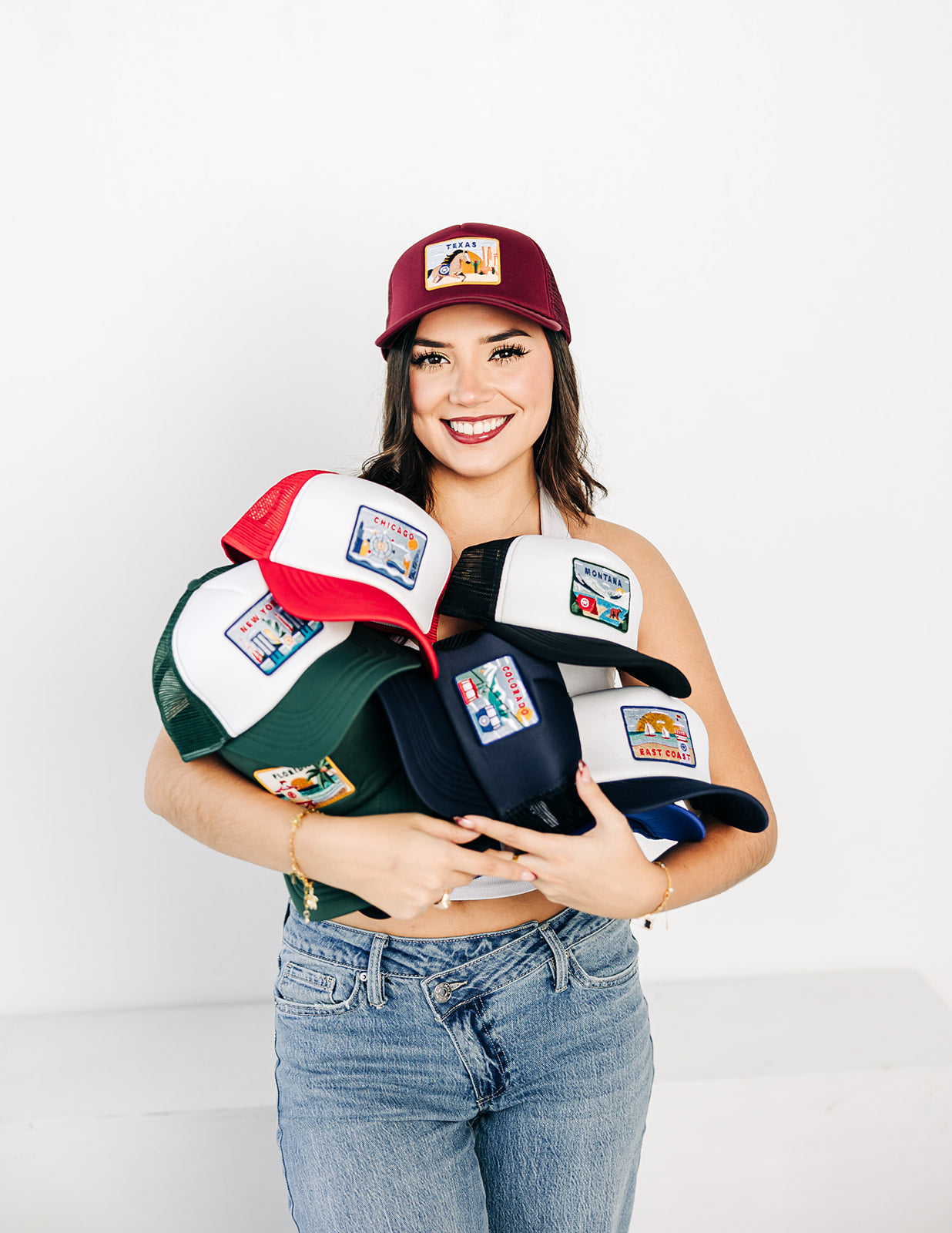 Colorado Postcard Trucker Hat - BIG FRENCHIES