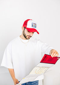 Chicago Postcard Trucker Hat - BIG FRENCHIES