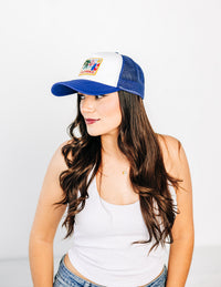 California Postcard Trucker Hat - BIG FRENCHIES