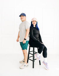 Navy Letter Athletic Hat - BIG FRENCHIES