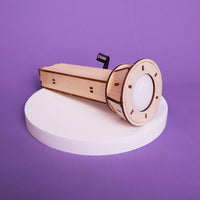 Hand-Crank Flashlight DIY Kit, Educational STEM Toy - BIG FRENCHIES