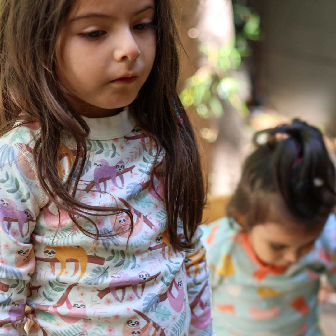Sloth Serenade Organic Pajamas - BIG FRENCHIES