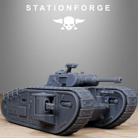3D Printed FreeGuard Heavy Tank by Stationforge Miniatures