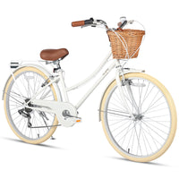 Glerc Best Beach Cruiser Hybrid Kids Bike 26" - Missy