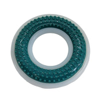 TPR & Nylon Dental Chew Ring Toy for Dogs - Ideal for Aggressive Chewers – (4" Diameter) - BIG FRENCHIES