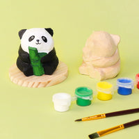 Paint Your Own Wooden Panda Kit – Hand-Carved DIY Painting Craft with Accessories, Cute Decor for Panda Lovers - BIG FRENCHIES