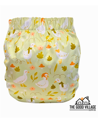 One Size Pocket Diaper - Feathered and Fall