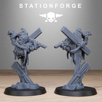 3D Printed GrimGuard Objective Markers by Stationforge Miniatures