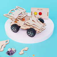 Infrared Remote Controlled Car DIY Kit, Educational STEM Toy - BIG FRENCHIES
