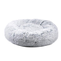 Mr. Peanut's 28" OrthoPlush® Pet Bed - Snowflake White Two Tone - BIG FRENCHIES