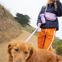 Hands-Free Dog Walking Bag with 4ft Leash - BIG FRENCHIES