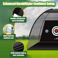 Golf Practice Net - Tent Style (10ft x 7ft) - BIG FRENCHIES