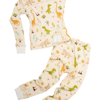 Dinosaur Organic Cotton Pajamas - BIG FRENCHIES