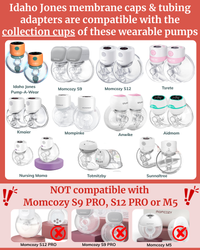 Membrane Caps for Wearable Pumps