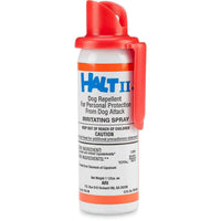 Halt II Dog Repellent Spray 1.5 oz Extra Strong Capsaicin Dog Deterrent 6-Pack