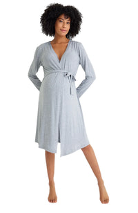 Sleep Well Maternity/Nursing Nightgown & Robe Set - BIG FRENCHIES