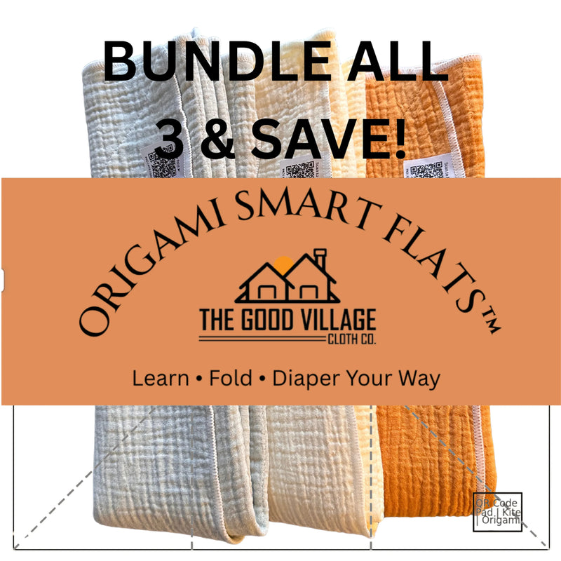 3-Pack Origami Smart Flats - BIG FRENCHIES