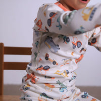 Vintage Cars Organic Pajamas - BIG FRENCHIES