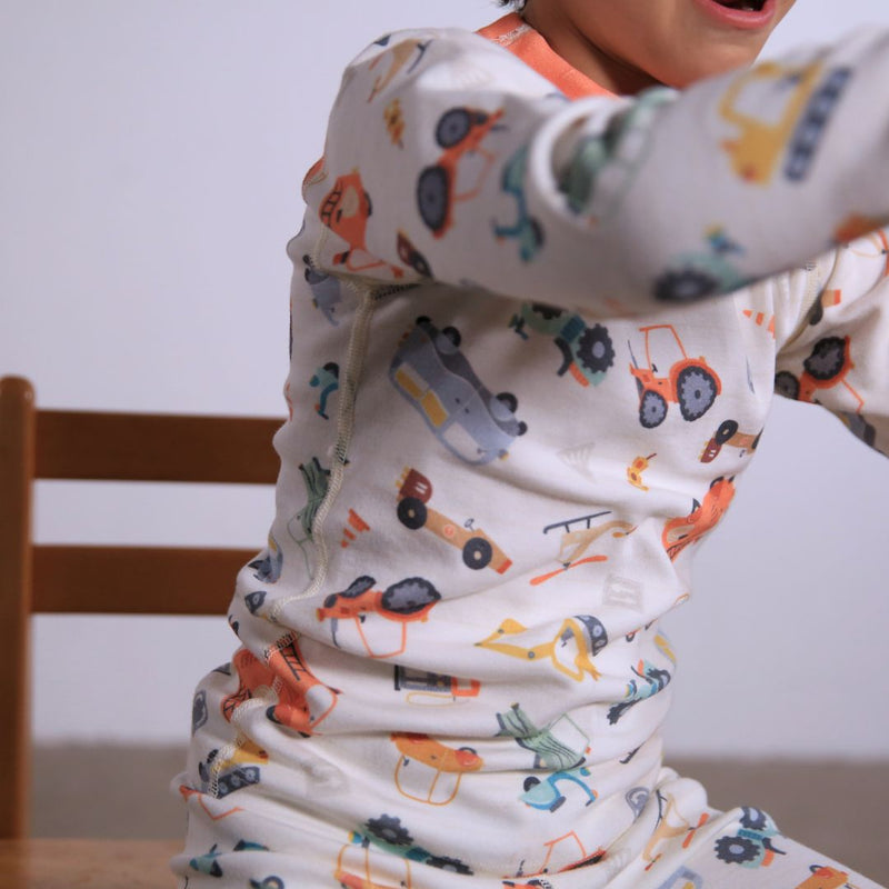 Vintage Cars Organic Pajamas - BIG FRENCHIES