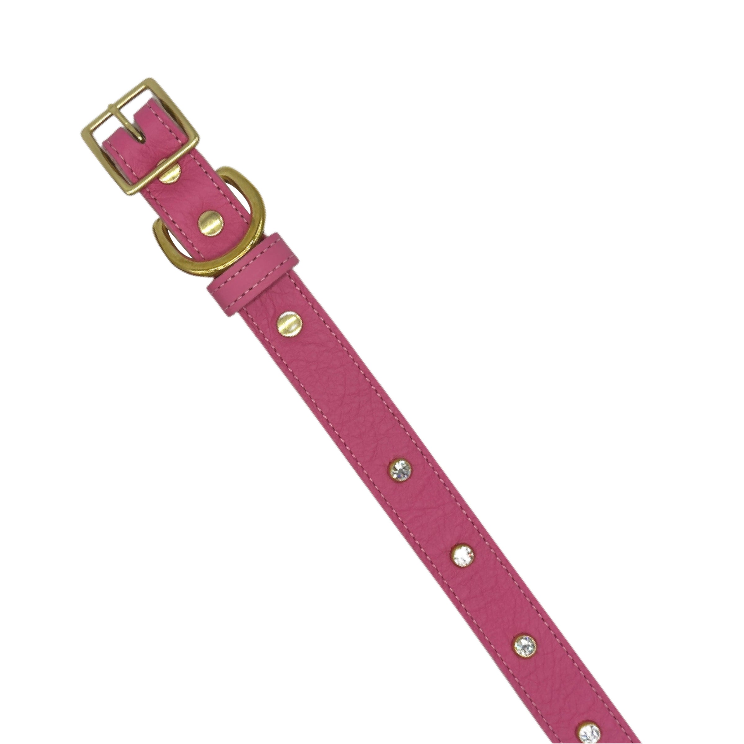 Plain Leather Dog Collar - BIG FRENCHIES