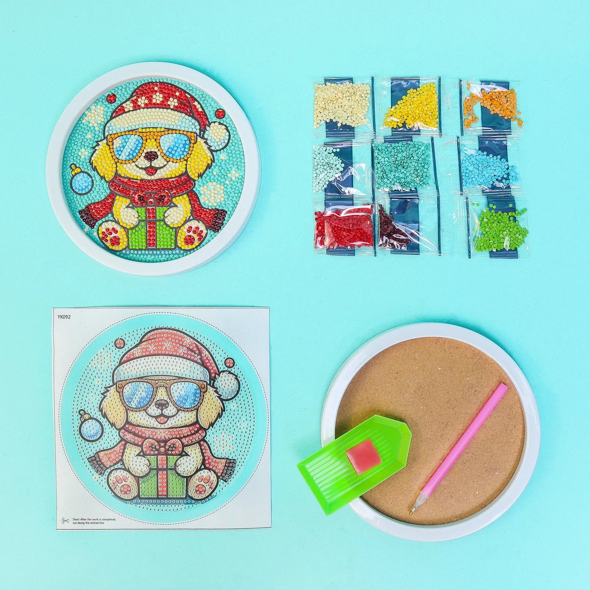 Diamond Art Kit (Christmas Themes) - BIG FRENCHIES