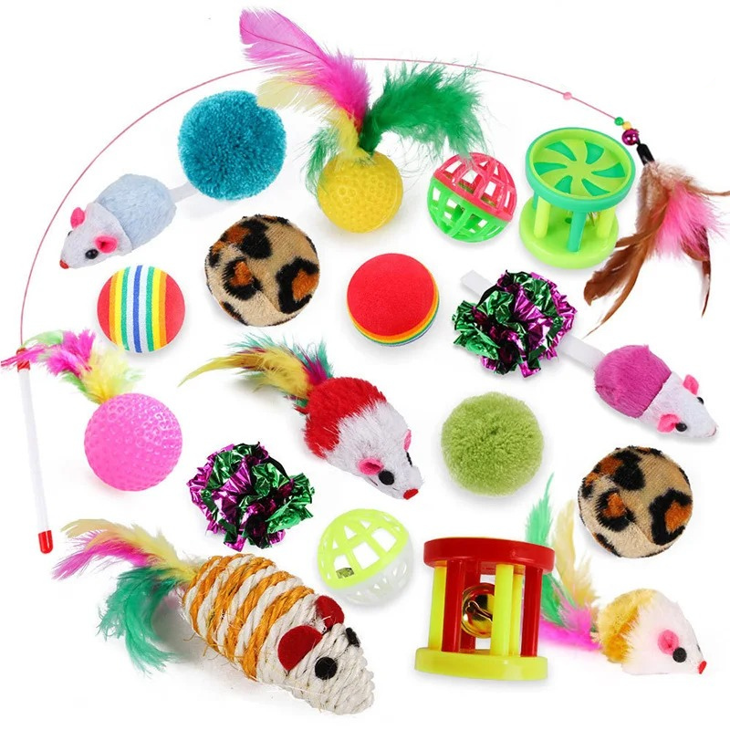 Kitten Toys Variety Pack – Interactive Play Set for Curious Cats - BIG FRENCHIES