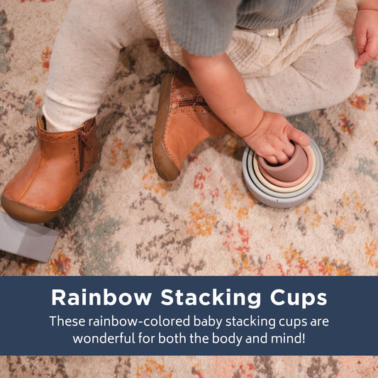 Rainbow Stacking Cups - BIG FRENCHIES