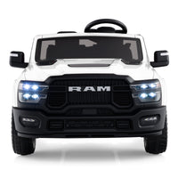 2 Seater 24V Ride on Toy for Big Kids Licensed Ram Truck with Remote and Music