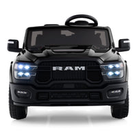 2 Seater 24V Ride on Toy for Big Kids Licensed Ram Truck with Remote and Music
