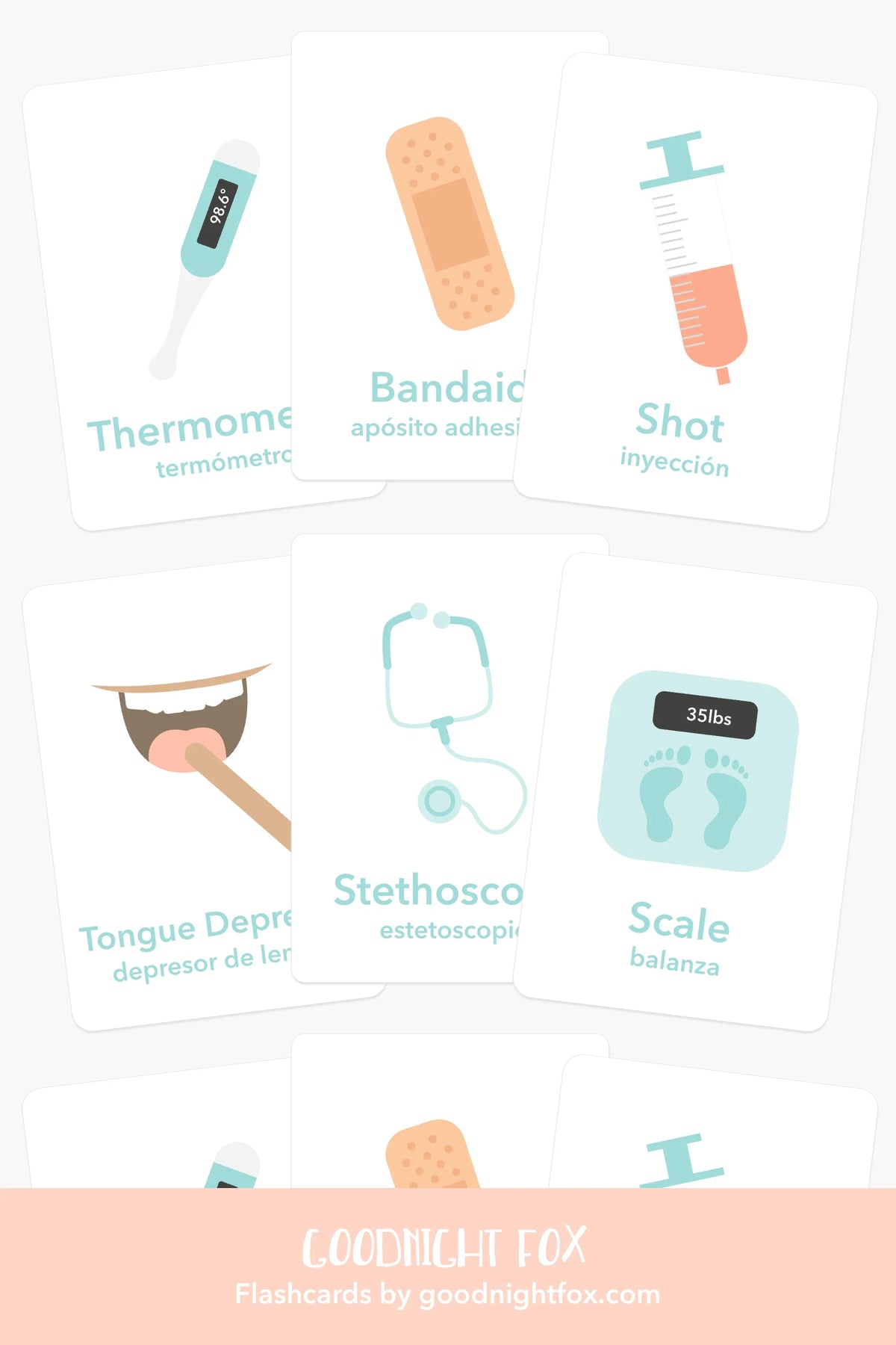 Doctor's Office Flashcards - BIG FRENCHIES