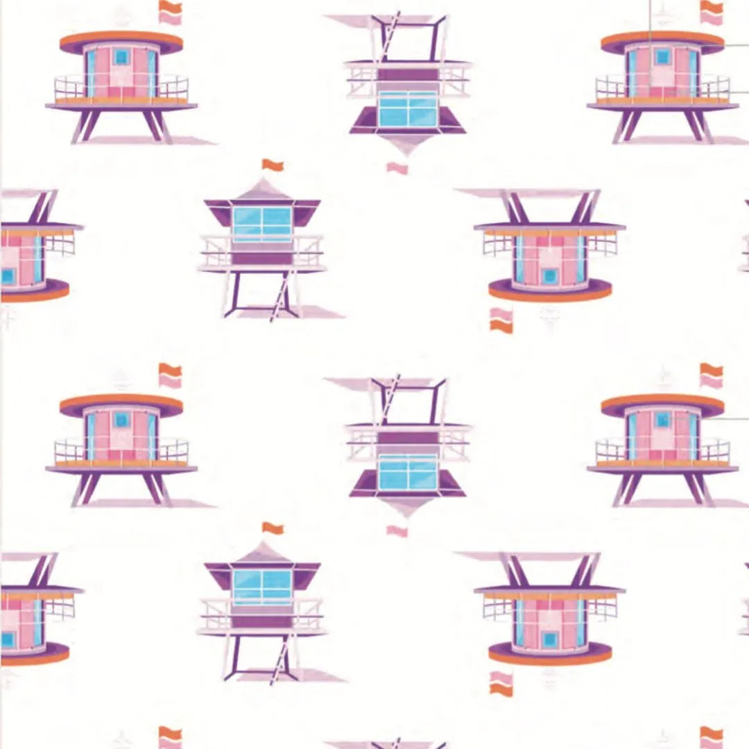 Miami Beach Watch Pink Two-Piece Set - BIG FRENCHIES