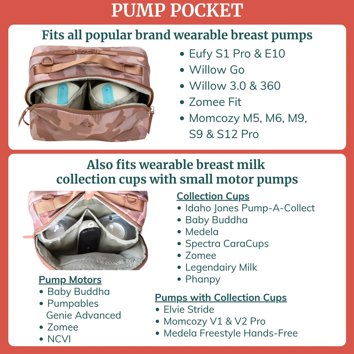 Wearable Breast Pump Bag with Cooler - Elsworth - BIG FRENCHIES