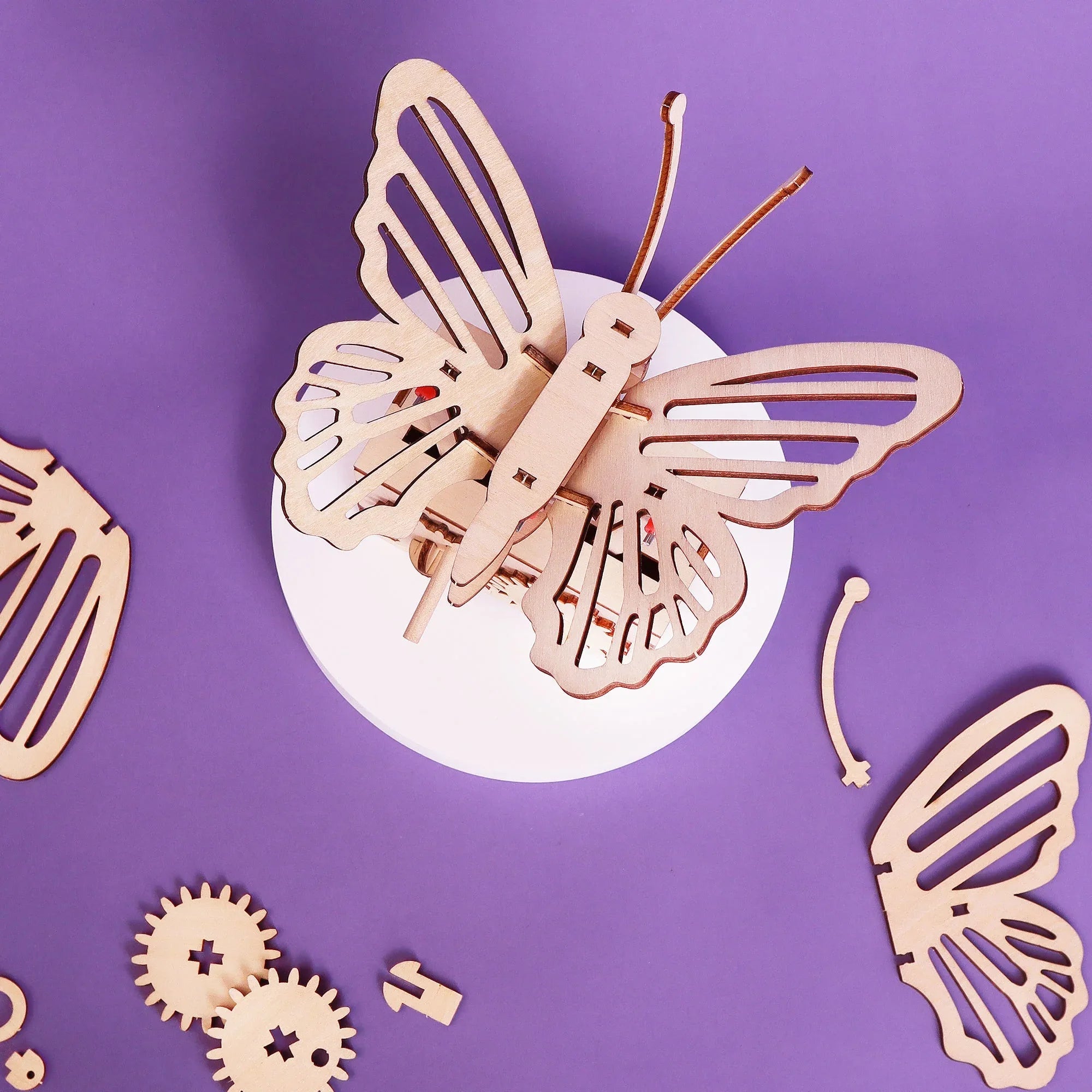 Fluttering Butterfly DIY Kit, Educational STEM Toy - BIG FRENCHIES