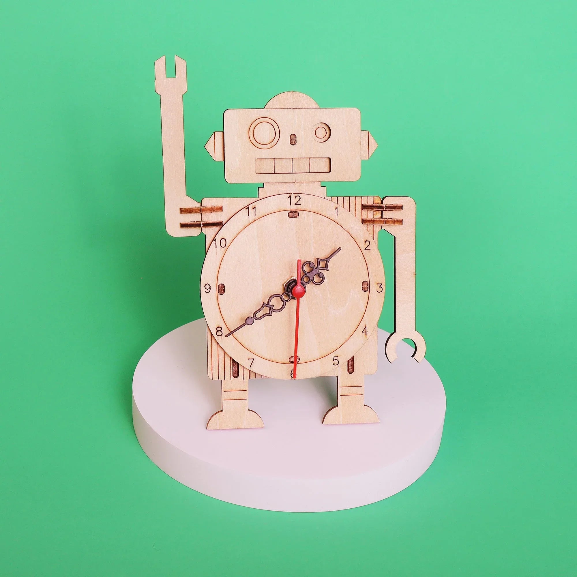 Robot Clock DIY Kit, Educational STEM Toy - BIG FRENCHIES