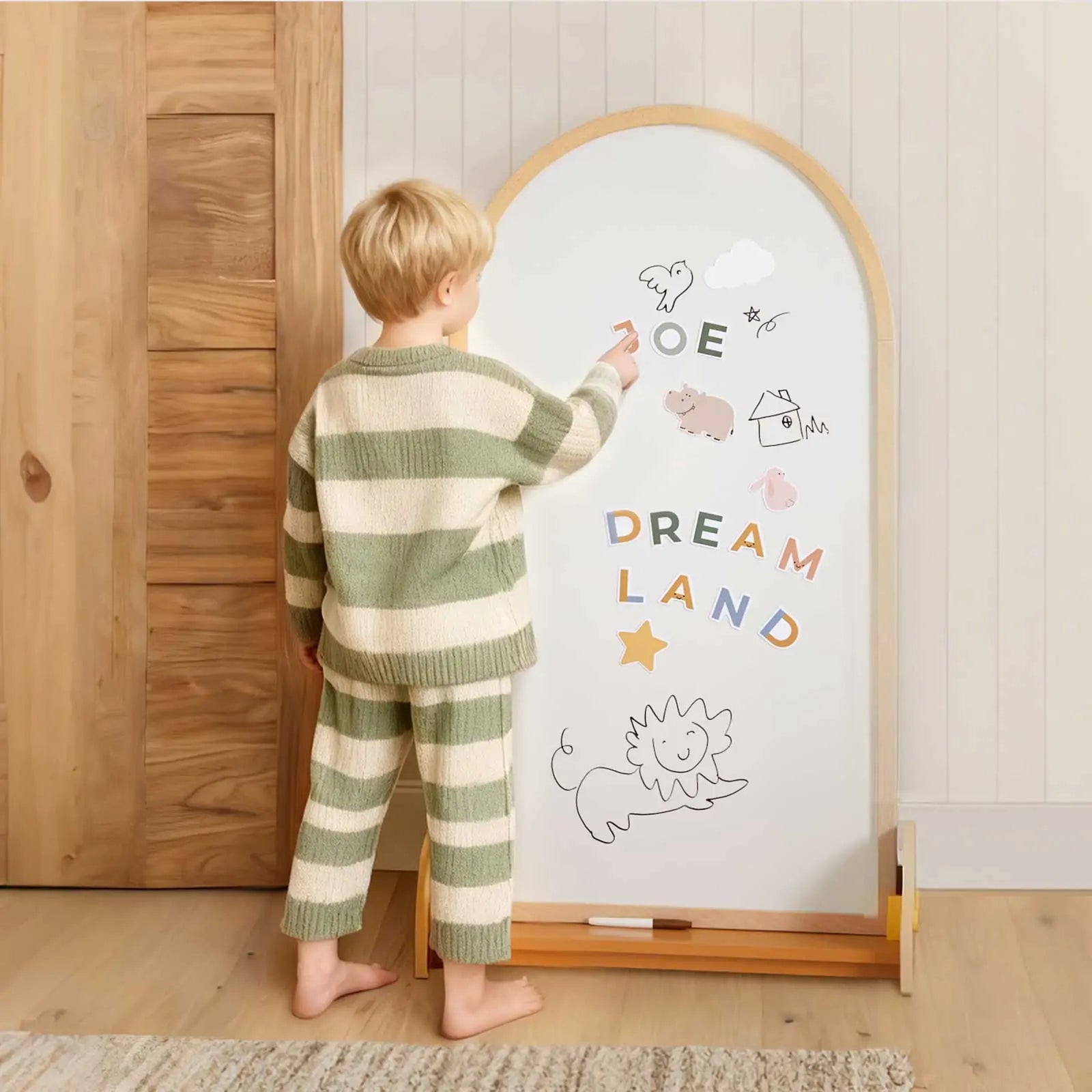 Tiny Land® Double-Sided Arched Magnet Chalkboard