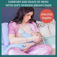 Reusable Breast Pads for Nursing & Pumping - Nazar
