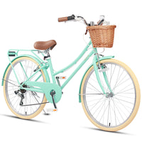 Glerc Best Beach Cruiser Hybrid Kids Bike 26" - Missy