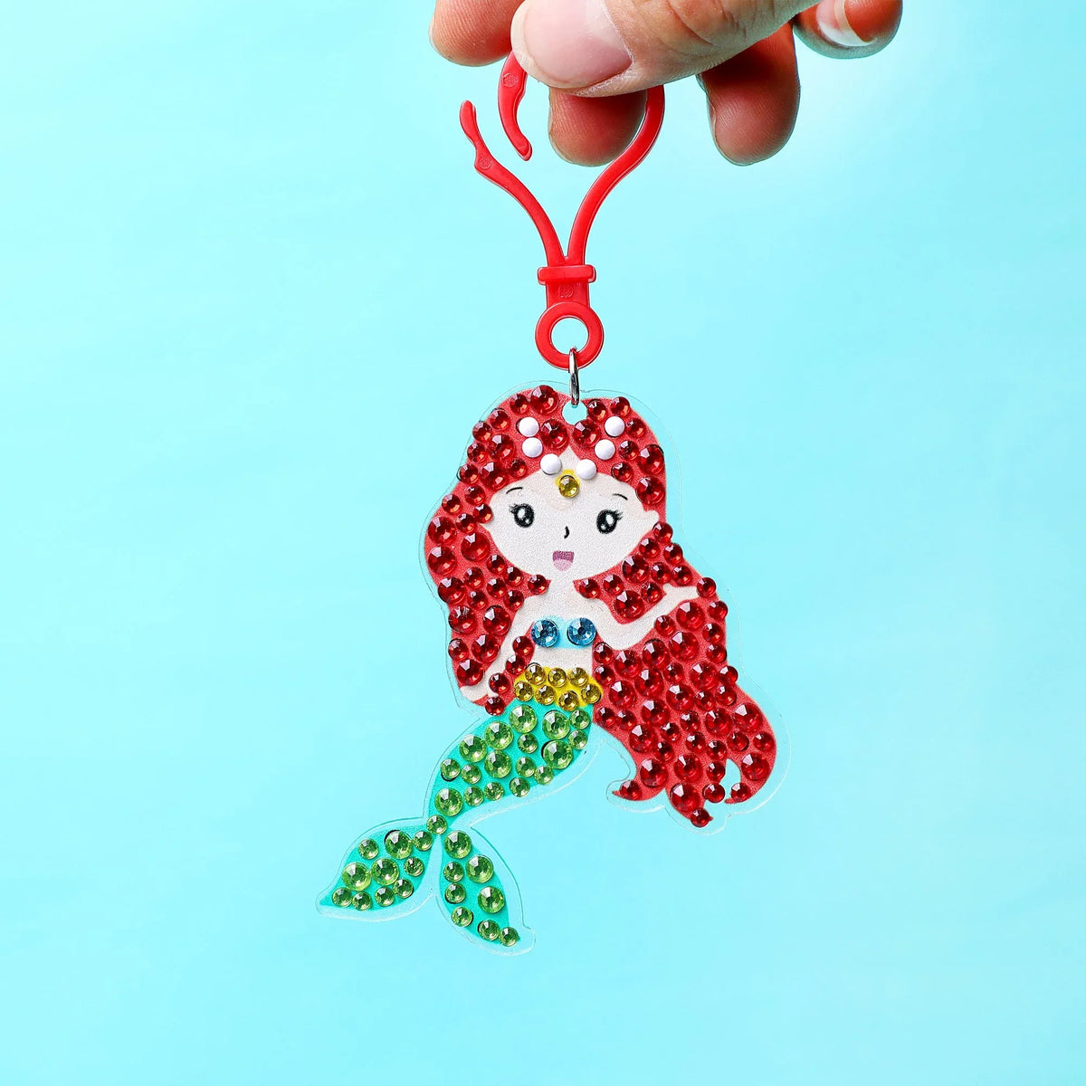 Adorable Keychains Diamond Art Kit – Mermaid (Set of 15) - BIG FRENCHIES