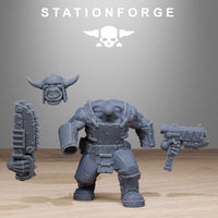 3D Printed Orkaz Bros Infantry by StationForge Miniatures
