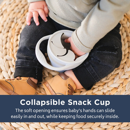 Light Pink Collapsible Snack Cup - BIG FRENCHIES