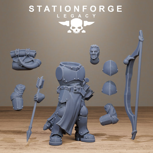 3D Printed Solaris Archers by Stationforge Miniatures
