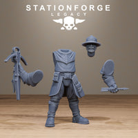 3D Printed Thorncrest Hunters by StationForge Miniatures
