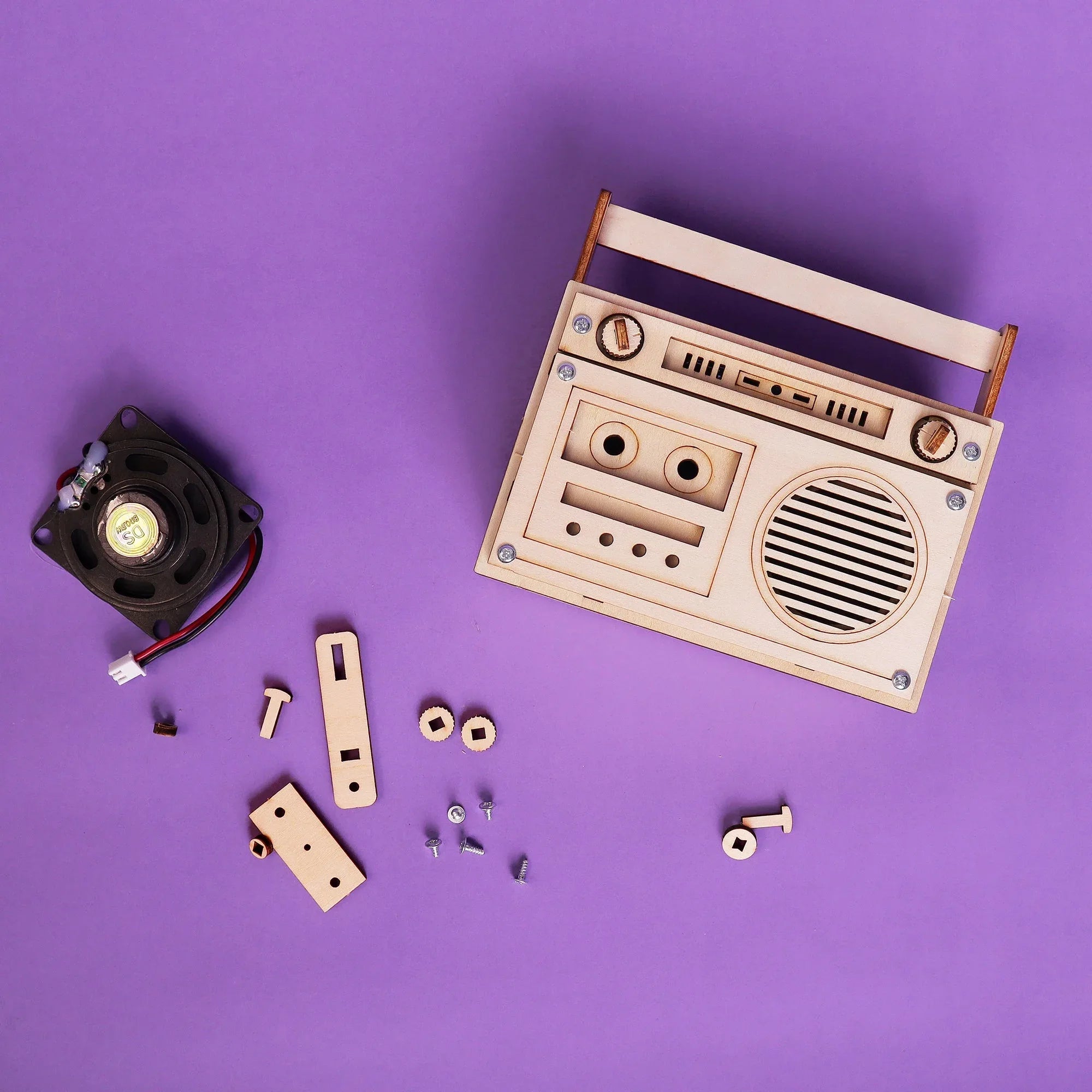 60 Seconds Voice Recorder DIY Kit, Educational STEM Toy - BIG FRENCHIES