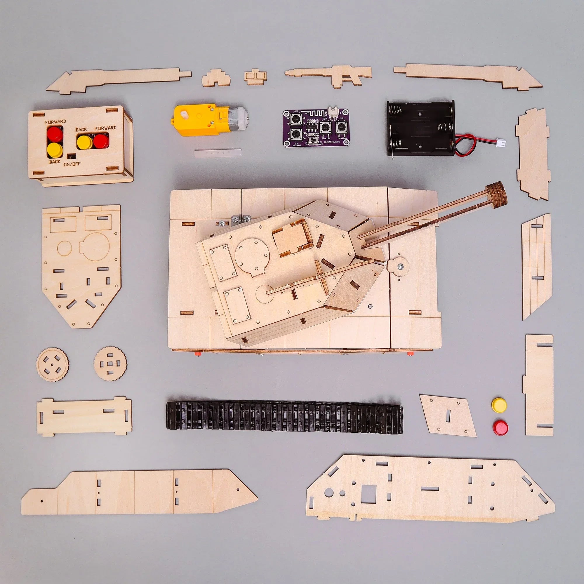 RC TankCam, Tank and Camera Mode, Educational STEM Kit - BIG FRENCHIES