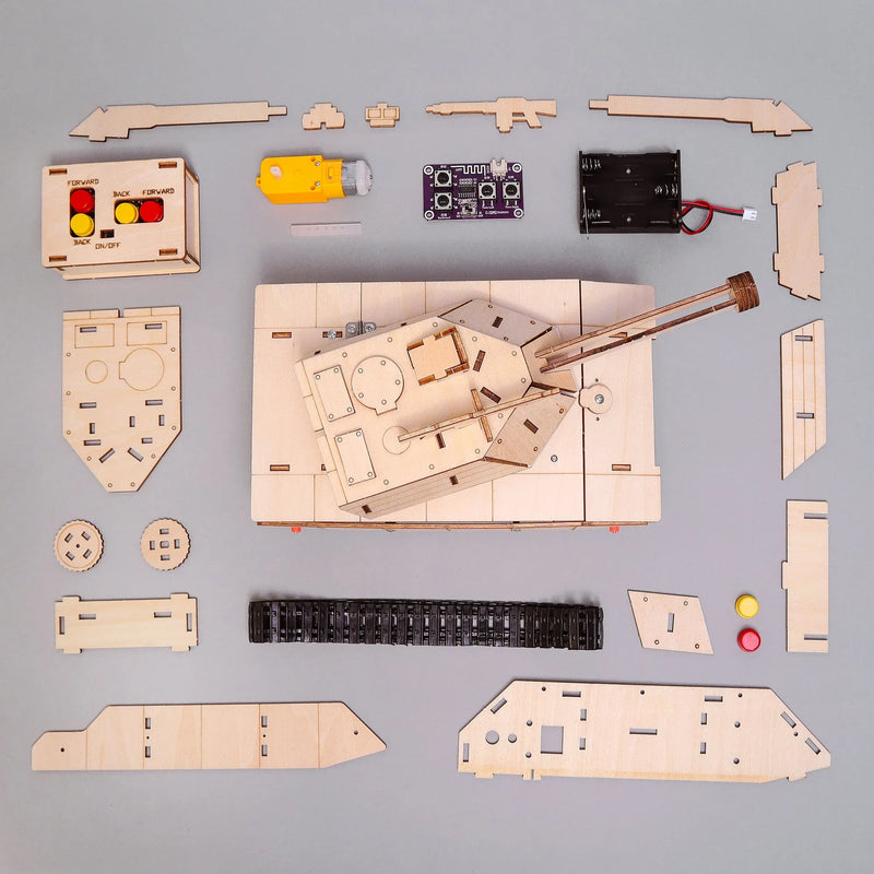 RC TankCam, Tank and Camera Mode, Educational STEM Kit – BIG FRENCHIES